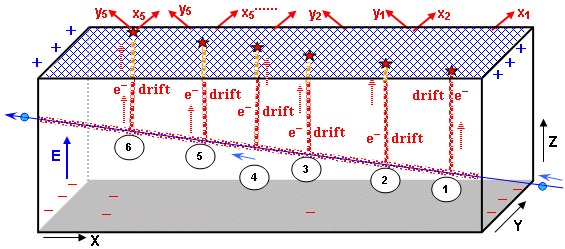 Construction of open air-ionization-chamber radon detector.